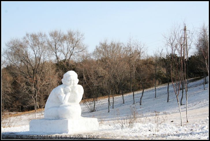 2008棋盘山国际冰雪节雪雕(二)