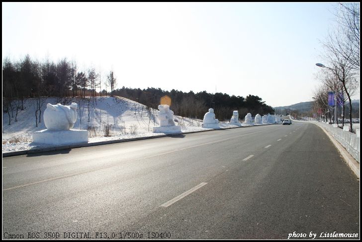 2008棋盘山国际冰雪节雪雕(二)