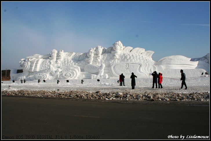 2008棋盘山国际冰雪节雪雕