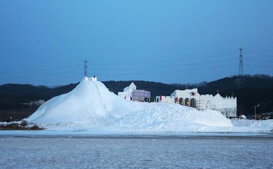 雪滑梯