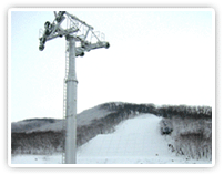 莲花山雪景