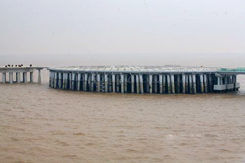 杭州湾大桥海上观光平台