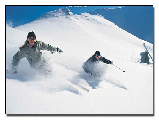 九宫山滑雪场体验冰雪魅力