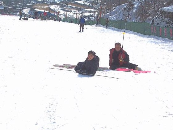 万仙山郭亮滑雪