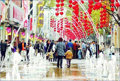 广州北京路商业步行街