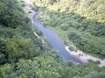 灵溪河刺激漂流