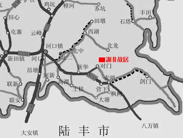 谢非同志故居