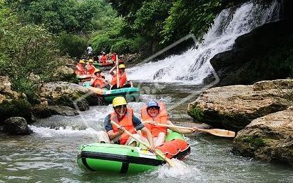 南宁隆安绿水江漂流