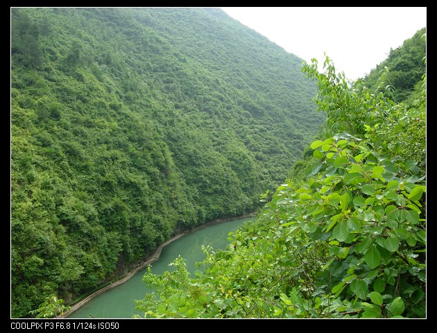 石泉风景