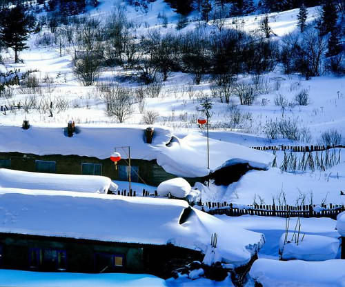 景色秀丽民风淳朴的“中国雪乡”