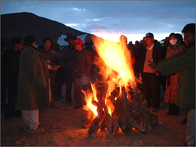 篝火晚会